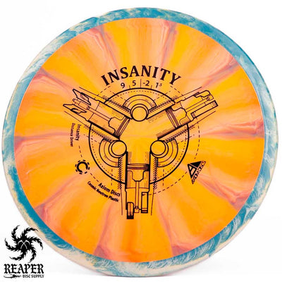 Axiom Cosmic Neutron Insanity 175g Orange/Pink w/Black Stamp