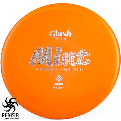 Clash Discs Hardy Mint 174g Orange-ish w/Silver Stamp