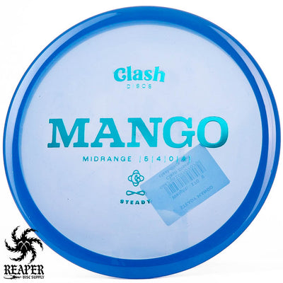 Clash Discs Steady Mango 170g Blue-ish w/Teal Stamp