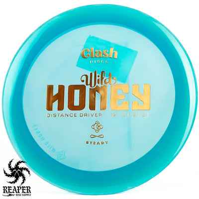 Clash Discs Steady Wild Honey 171g Aqua w/Gold Stamp
