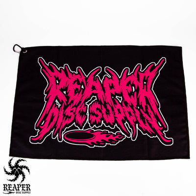 Reaper Discs Death Metal Disc Golf Towel