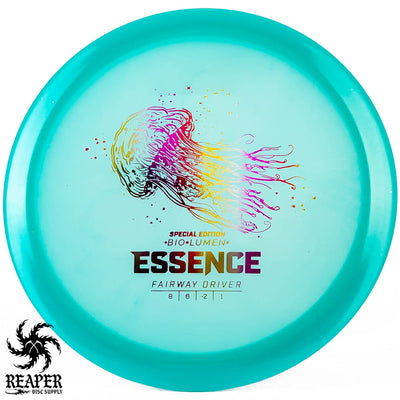 Discmania Special Edition Bio Lumen Glow Essence 172g Aqua w/Rainbow Stamp