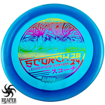 Discraft CryZtal Scorch (Ledgestone) 170g-172g Blue-ish w/Rainbow Stamp