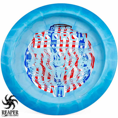 Discraft ESP Swirl Scorch (Valerie Mandujano) 170g-172g Blue-ish w/Flag Stamp