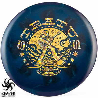 Discraft ESP Swirl Stratus (Ledgestone) 170g-172g Blue/Black w/Two-foil Stamp