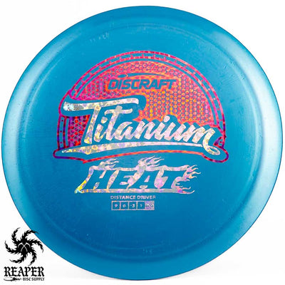 Discraft Titanium Heat 173g-174g Blue-ish w/Two-foil Stamp