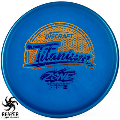 Discraft Titanium Zone 170g-172g Blue w/Two-foil Stamp