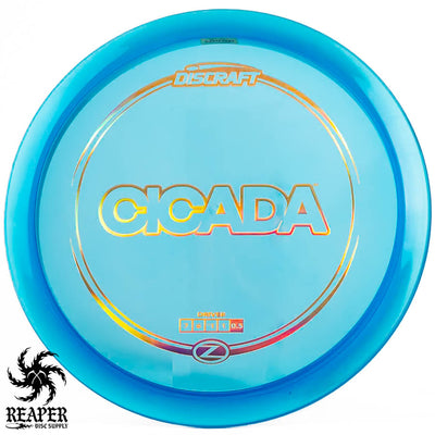 Discraft Z Cicada 175g-176g Blue-ish w/Gold Stamp