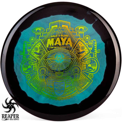 Infinite Discs Halo S-Blend Maya 165g Black w/Green Holo Stamp