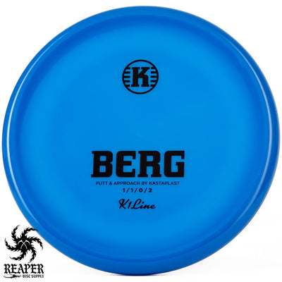 Kastaplast K1 Berg 173g Blue w/Black Stamp