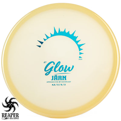 Kastaplast K1 Glow Jarn 170g Glow w/Teal Stamp