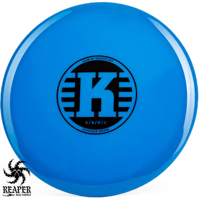 Kastaplast K1 Kaxe (Retooled) 175g Blue w/Black Stamp