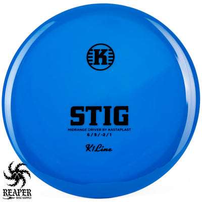 Kastaplast K1 Stig 173g Blue w/Black Stamp