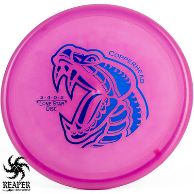 Lone Star Discs Alpha Copperhead 176g Berry w/Blue Stamp