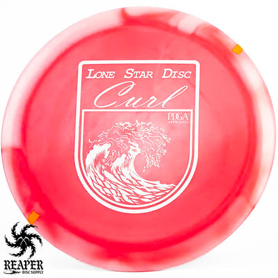 Lone Star Discs Alpha Curl 168g Pink w/White Stamp