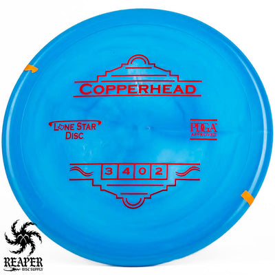 Lone Star Discs Bravo Copperhead 175g Blue w/Red Stamp