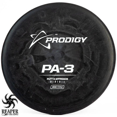 Prodigy 300 Firm PA-3  174g Black w/White Stamp