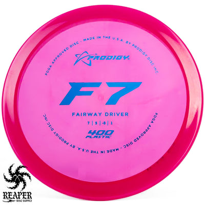 Prodigy 400 F7 169g Pink-ish w/Blue Stamp
