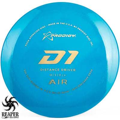 Prodigy Air D1 162g Blue w/Chrome Stamp