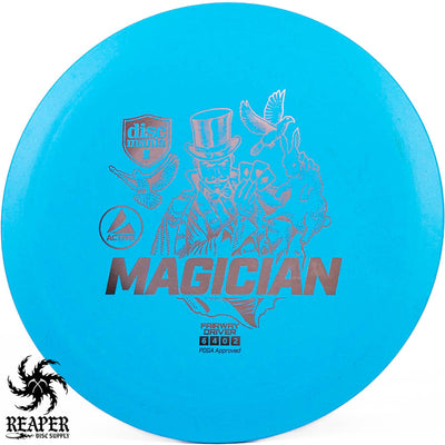 Discmania Active Magician 168g Blue w/Chrome Stamp