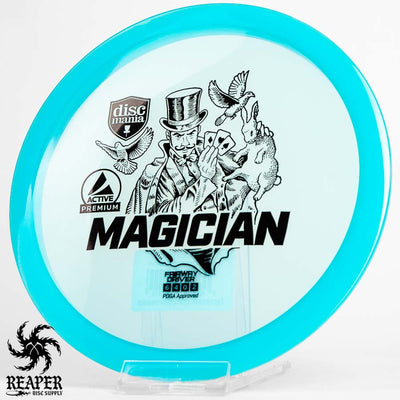 Discmania Active Premium Magician 165g-170g Blue w/Black Stamp