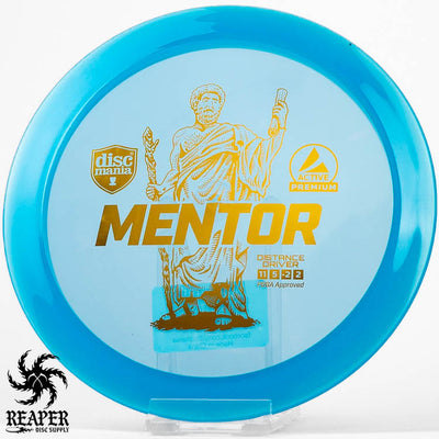 Discmania Active Premium Mentor 172g Blue w/Gold Stamp