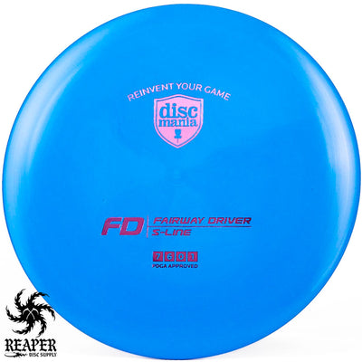 Discmania S-Line FD 172g Blue w/Pink Stamp