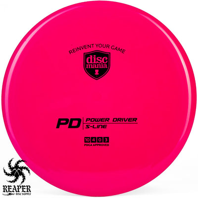 Discmania S-Line PD 176g Pink-ish w/Black Stamp