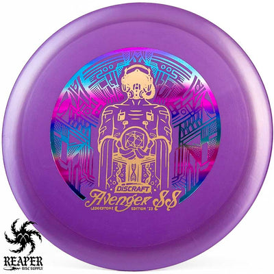 Discraft Big Z Avenger SS (Ledgestone) 170g-172g Purple w/Winter Sunset Stamp