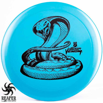 Discraft Big Z Venom 173g-174g Blue w/Black Stamp