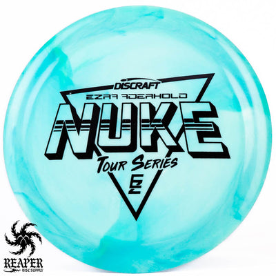 Discraft ESP Nuke (Ezra Aderhold Tour Series) 173g-174g Aqua w/Black Stamp