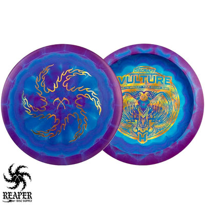 Discraft Holyn Handley ESP Vulture (Reaper Edition) 170g-172g Blue/Purple w/Gold Holo Bottom Stamp