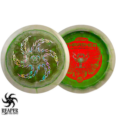 Discraft Missy Gannon ESP Thrasher (Reaper Edition) 173g-174g Grey/Green w/Red Bottom Stamp