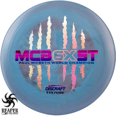 Discraft Paul McBeth 6x McBeast ESP Vulture 173g-174g Slate w/Winter Sunset Stamp