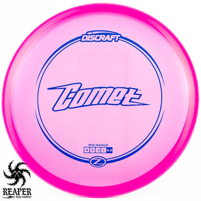 Discraft Z Comet 177g+ Pink w/Navy Stamp