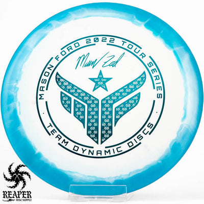 Dynamic Discs Fuzion Orbit Getaway (Mason Ford) 168g Aqua w/Teal Stamp