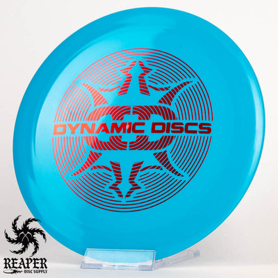 Dynamic Discs Fuzion Raider 173g Blue w/Red Mirror Stamp