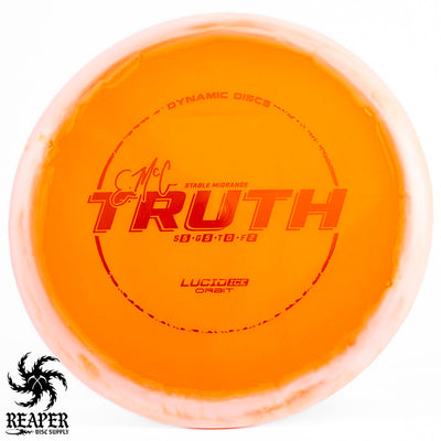 Dynamic Discs Lucid Ice Orbit eMac Truth 178g Orange w/Orange Stamp