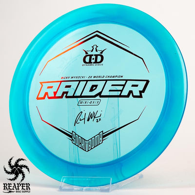 Dynamic Discs Lucid Ice Raider (Ricky Wysocki) 173g Blue w/Red Stamp