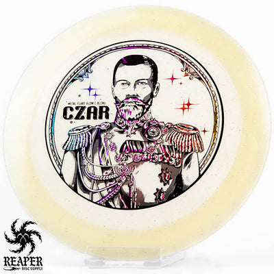 Infinite Discs Metal Flake Glow C-Blend Czar 173g-175g Glow w/Rainbow-ish Stamp