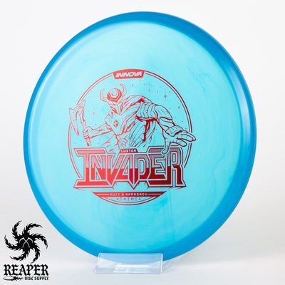 Innova Champion Luster Invader 173g-175g Blue w/Red Stamp 
