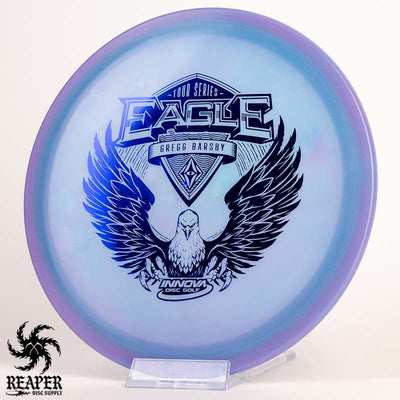 Innova Champion Glow Eagle (Gregg Barsby Tour Series) 173g-175g Blurple w/Blue Stamp