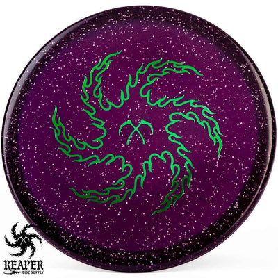 Innova Metal Flake Gator 173g-175g Plum w/Green Stamp