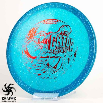 Innova Metal Flake Gator (Jessica Weese 2022 Tour Series) 173g-175g Blue w/Red Stamp