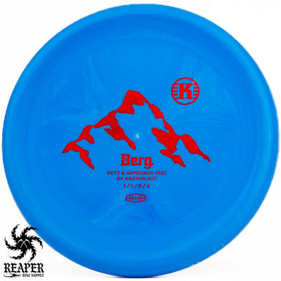 Kastaplast K3 Berg 175g Blue w/Red Stamp