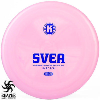 Kastaplast K3 Hard Svea 174g Lilac w/Blue Stamp