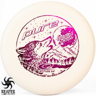 Latitude 64 Zero Medium Moonshine Glow Pure (Kristin Tattar) 176g Glow w/Purple Stamp