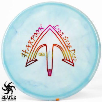 Lone Star Disc Harpoon (Bravo) 175g Aqua w/Sunset Stamp