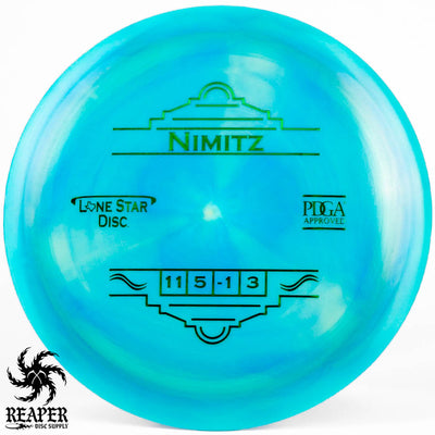 Lone Star Disc Nimitz N (Alpha) 174g Aqua w/Green Stamp