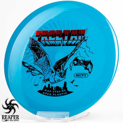 Mint Discs Apex Freetail (Austin Nights) 174g Blue w/Holographic Stanp